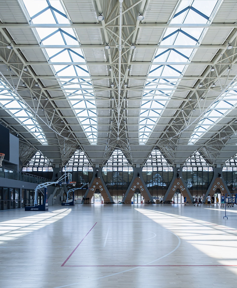 natatorium of huazhong university of science by atelier sun