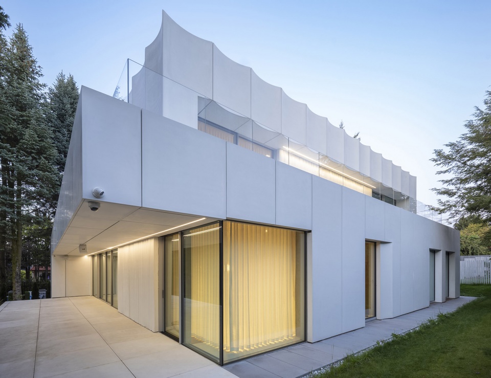 House in White