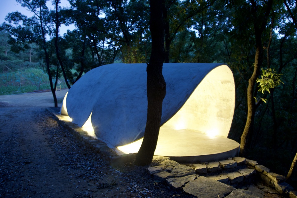 crouching tiger hidden dragon art museum by kong xiangwei studio