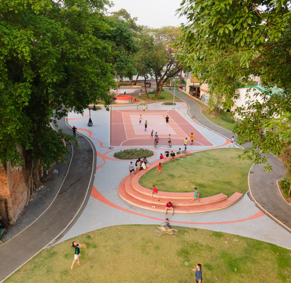 suan san pocket park by shma company limited