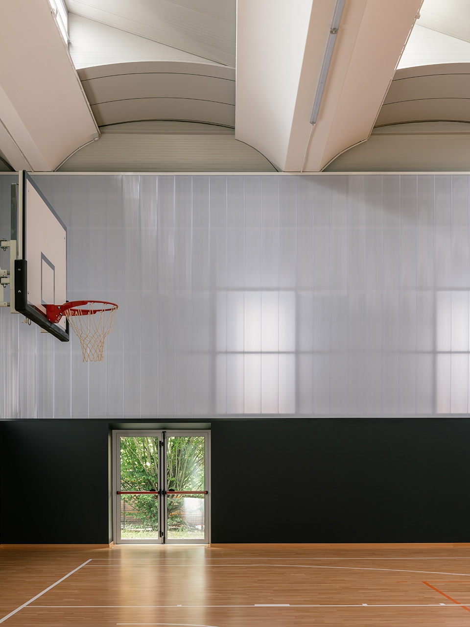 ostiglia mn school gymnasium by archiplan studio