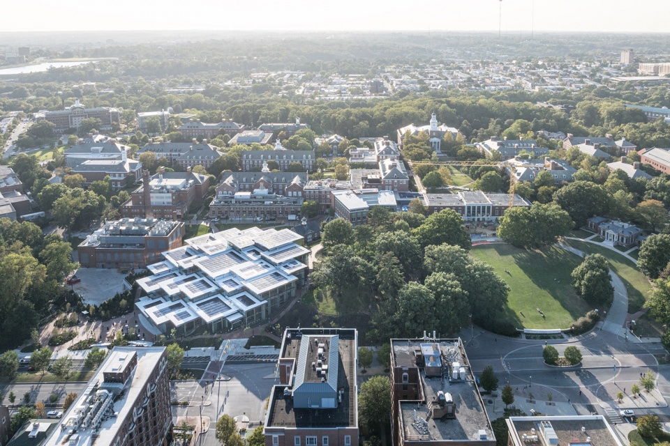 bloomberg student center at johns hopkins university by big