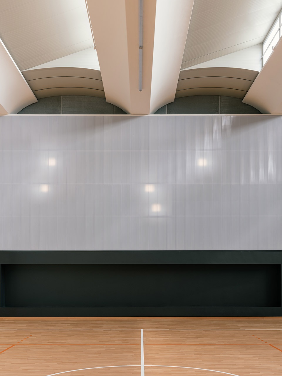 ostiglia mn school gymnasium by archiplan studio