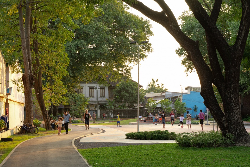 suan san pocket park by shma company limited