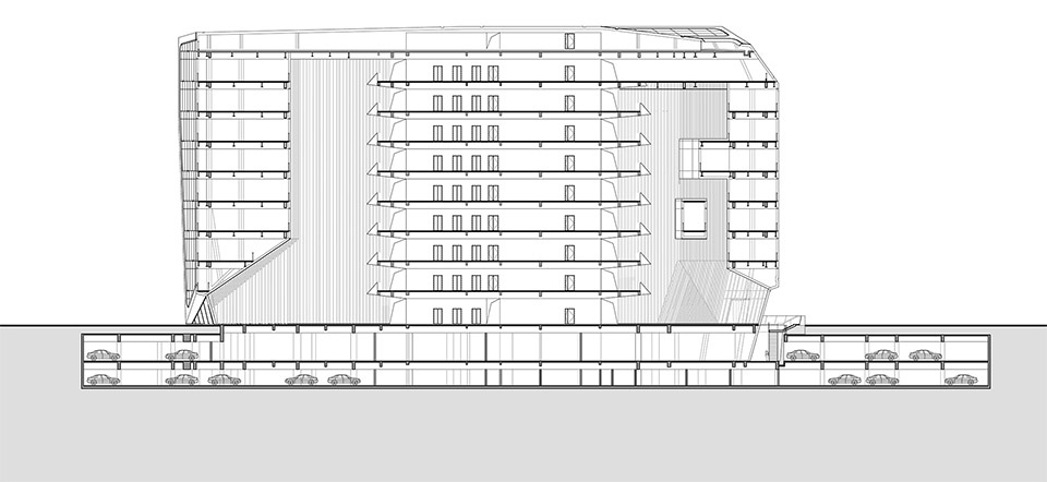 yowant headquarters building by gad