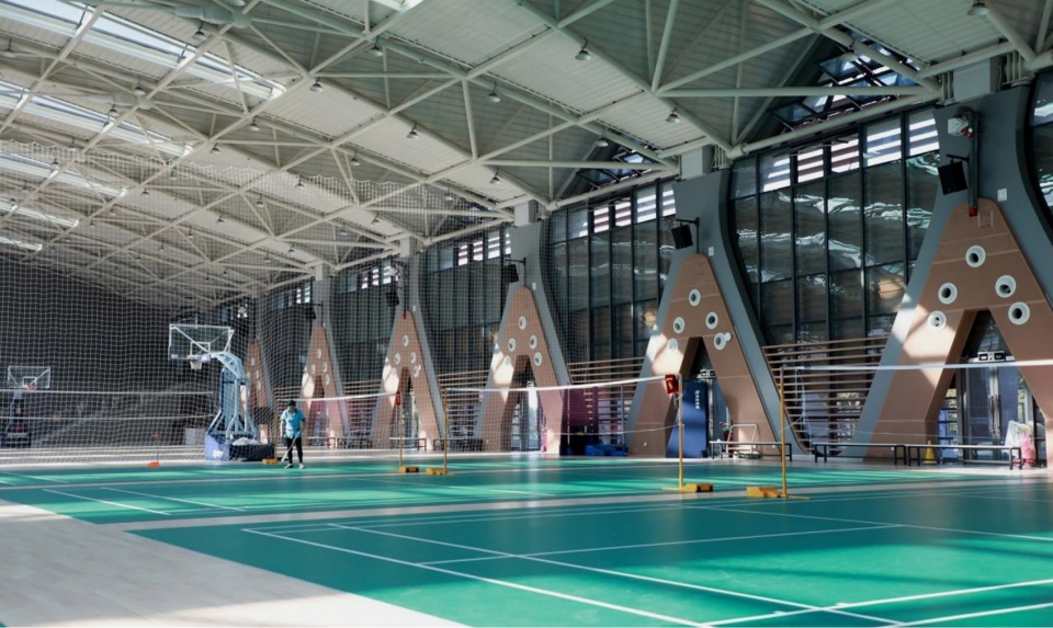natatorium of huazhong university of science by atelier sun