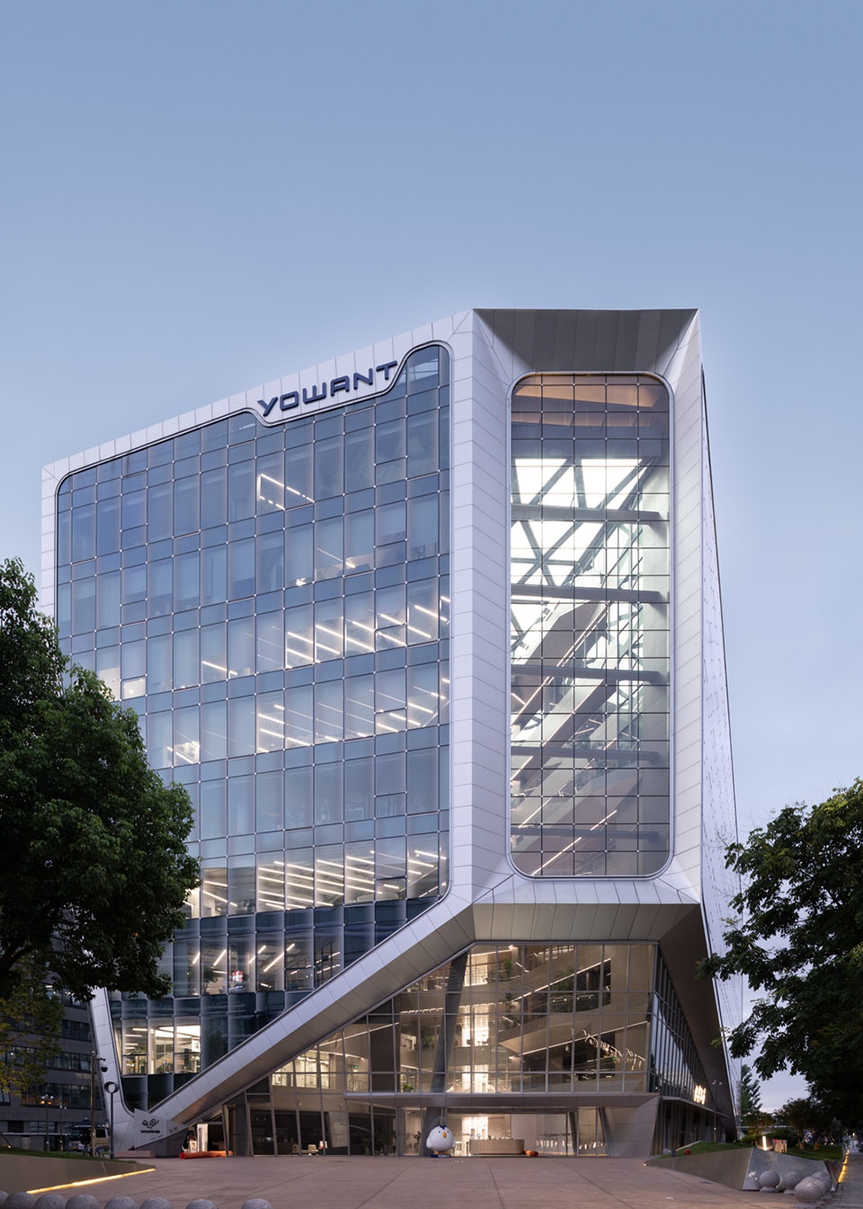 yowant headquarters building by gad