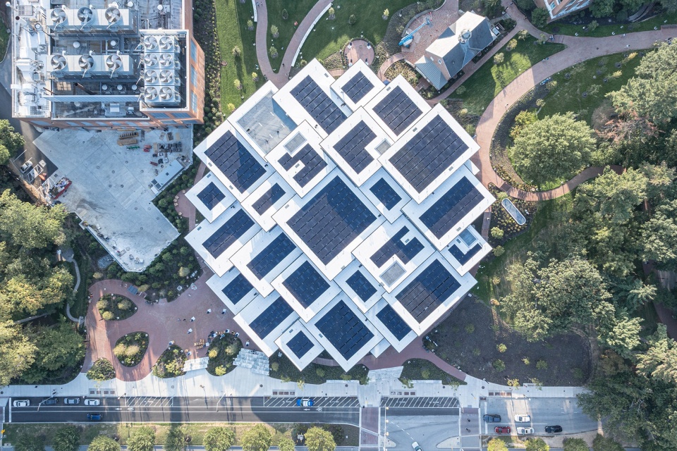 bloomberg student center at johns hopkins university by big