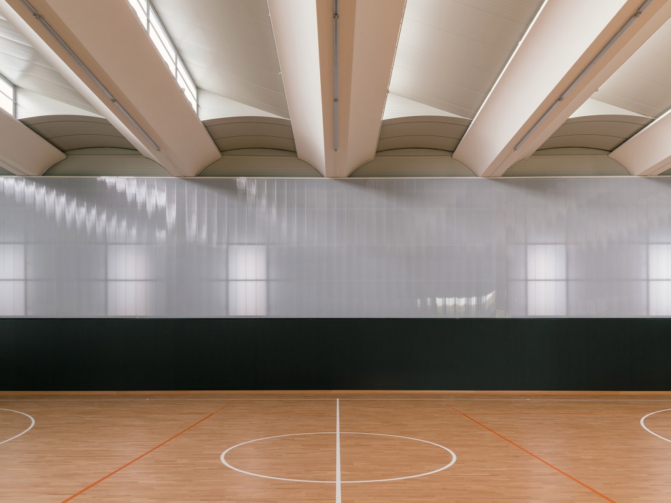 ostiglia mn school gymnasium by archiplan studio