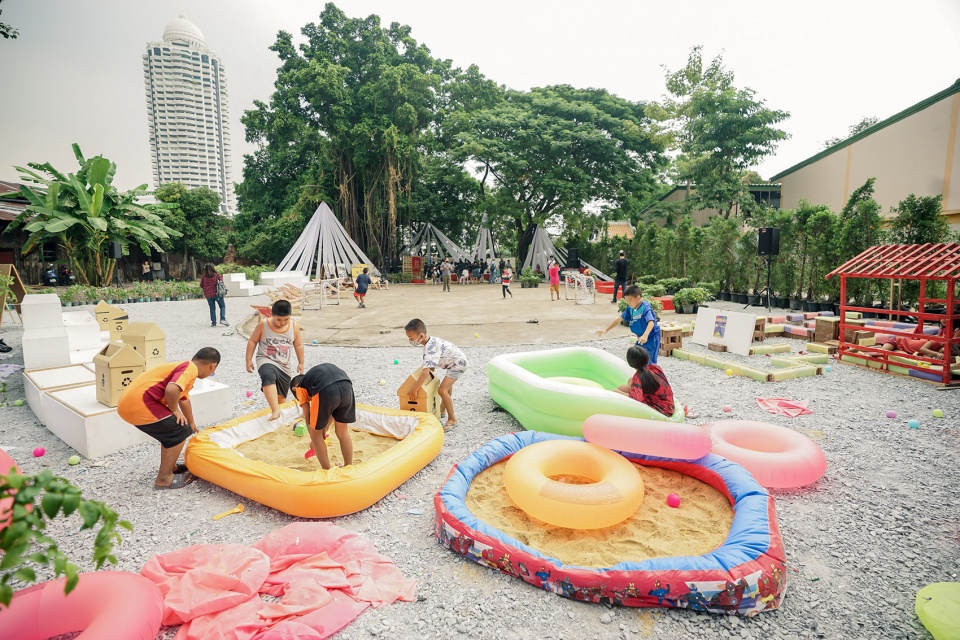 suan san pocket park by shma company limited
