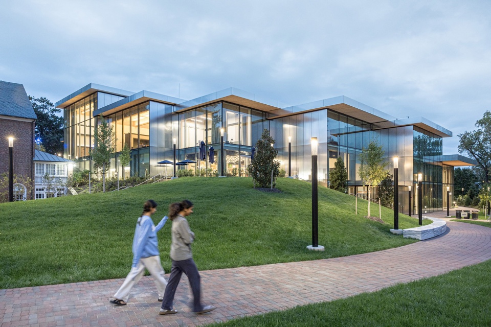 bloomberg student center at johns hopkins university by big