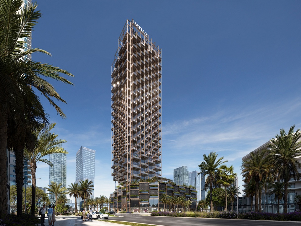 the symphony tower by zaha hadid architects