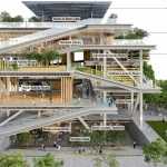 张庙街道文化中心概念方案，上海 / OPEN建筑事务所