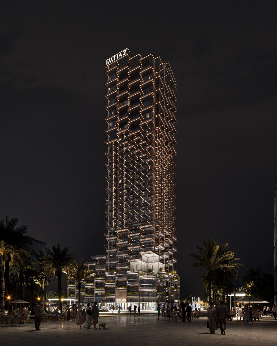 the symphony tower by zaha hadid architects