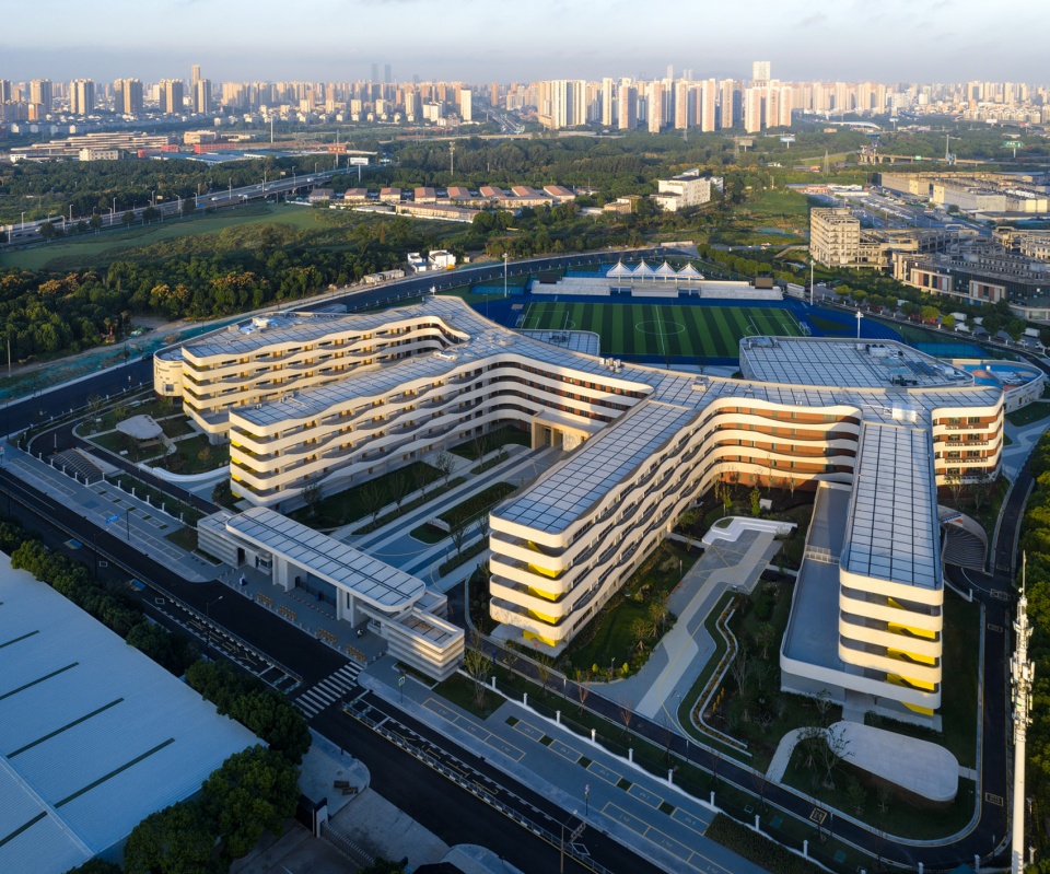 wuxi xinwu shixin experimental school by minax architects