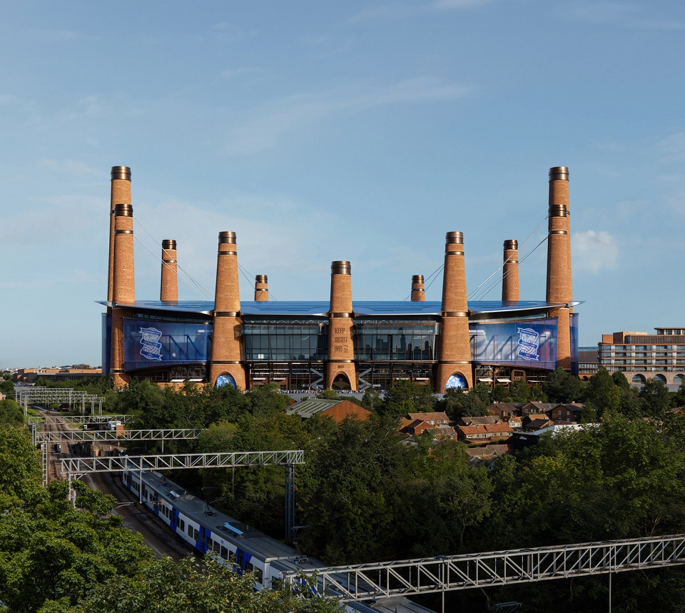 Birmingham City Football Club new stadium by Heatherwick Studio MANICA