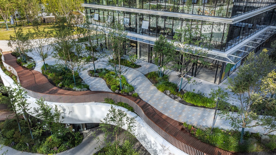 design of alibaba center hangzhou future park by ups work