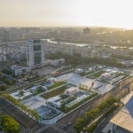 昆山城市广场地上景观建筑，江苏昆山 / 大舟建筑