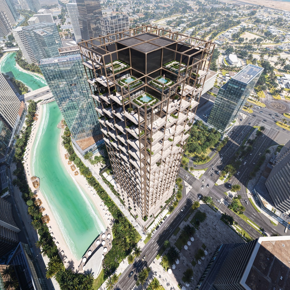 the symphony tower by zaha hadid architects