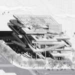 张庙街道文化中心概念方案，上海 / OPEN建筑事务所