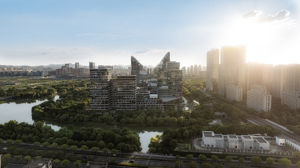 design of alibaba center hangzhou future park by ups work