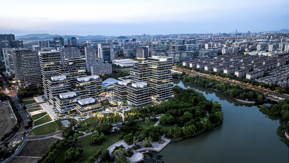 design of alibaba center hangzhou future park by ups work