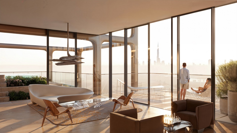 the symphony tower by zaha hadid architects