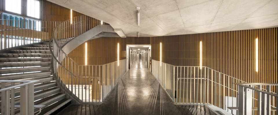 a new college in a french village by coco architecture