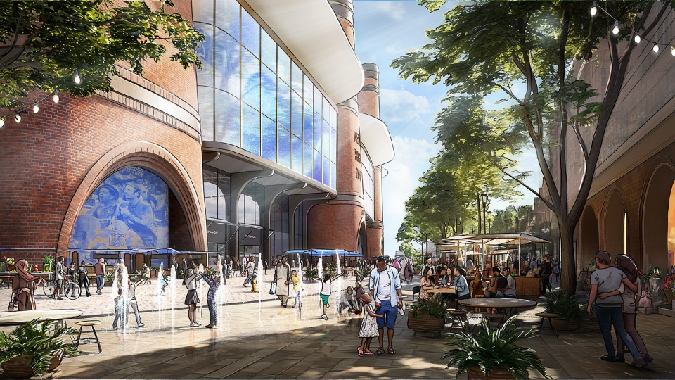 Birmingham City Football Club new stadium by Heatherwick Studio MANICA