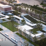 昆山城市广场地上景观建筑，江苏昆山 / 大舟建筑