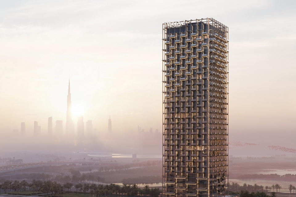 the symphony tower by zaha hadid architects