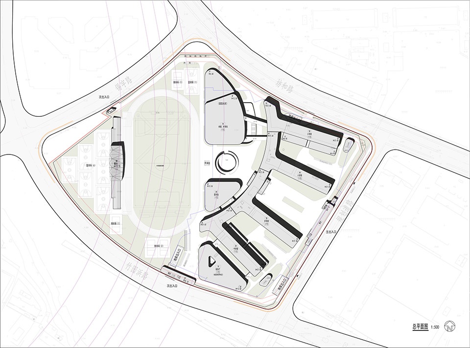 wuxi xinwu shixin experimental school by minax architects