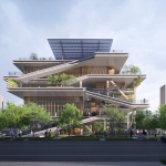 张庙街道文化中心概念方案，上海 / OPEN建筑事务所