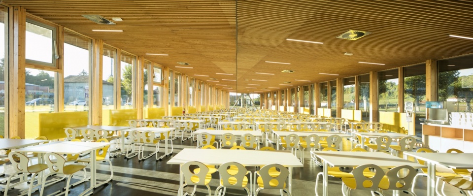 a new college in a french village by coco architecture