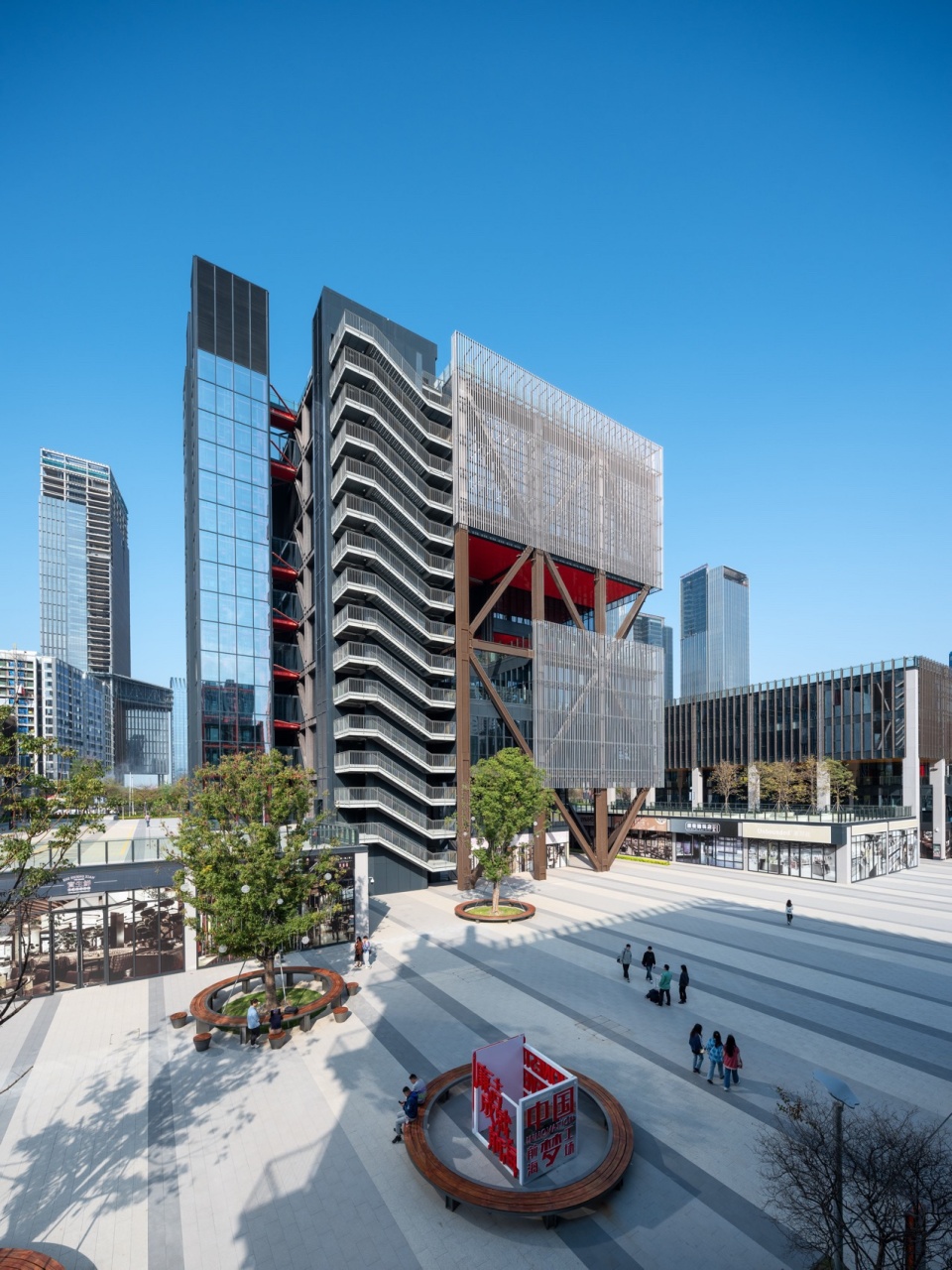 rshps qianhai szhk youth innovation and entrepreneur hub completes by rshp