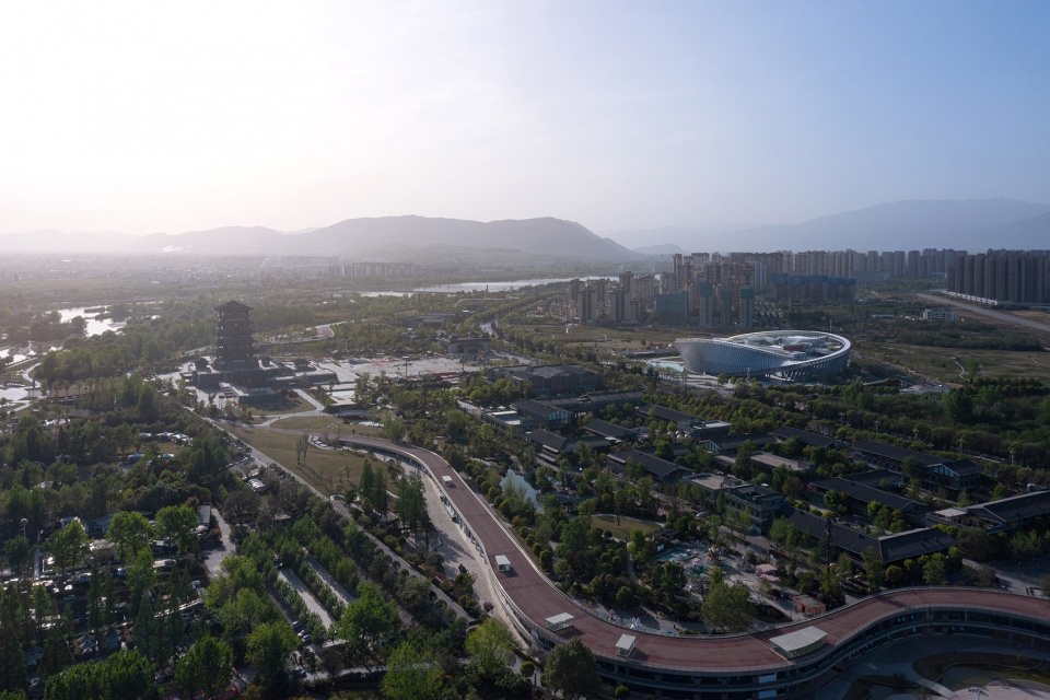 tianhan grand theater cultural center by beijing institute of achitetural design co ltd
