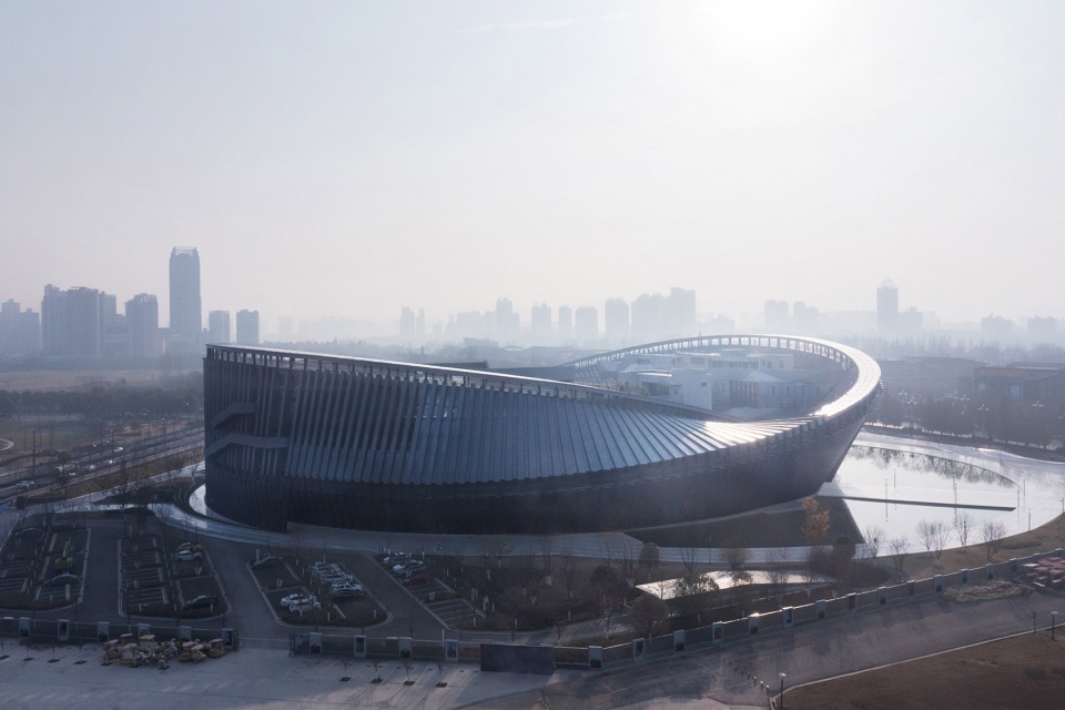 tianhan grand theater cultural center by beijing institute of achitetural design co ltd