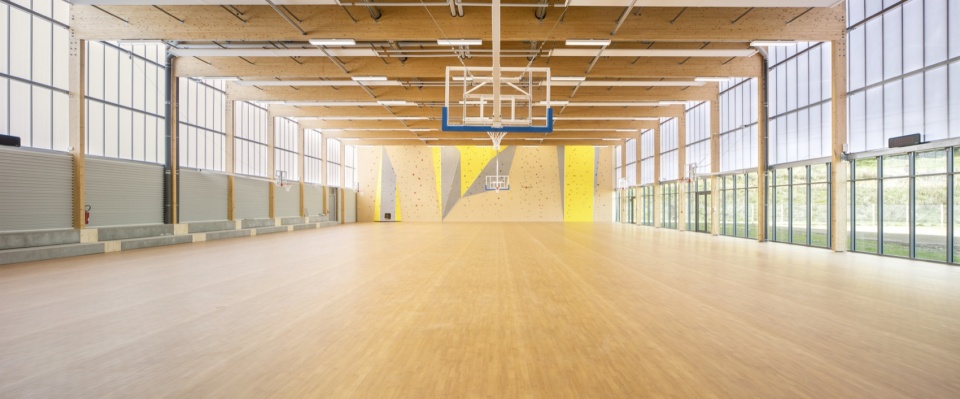 a new college in a french village by coco architecture
