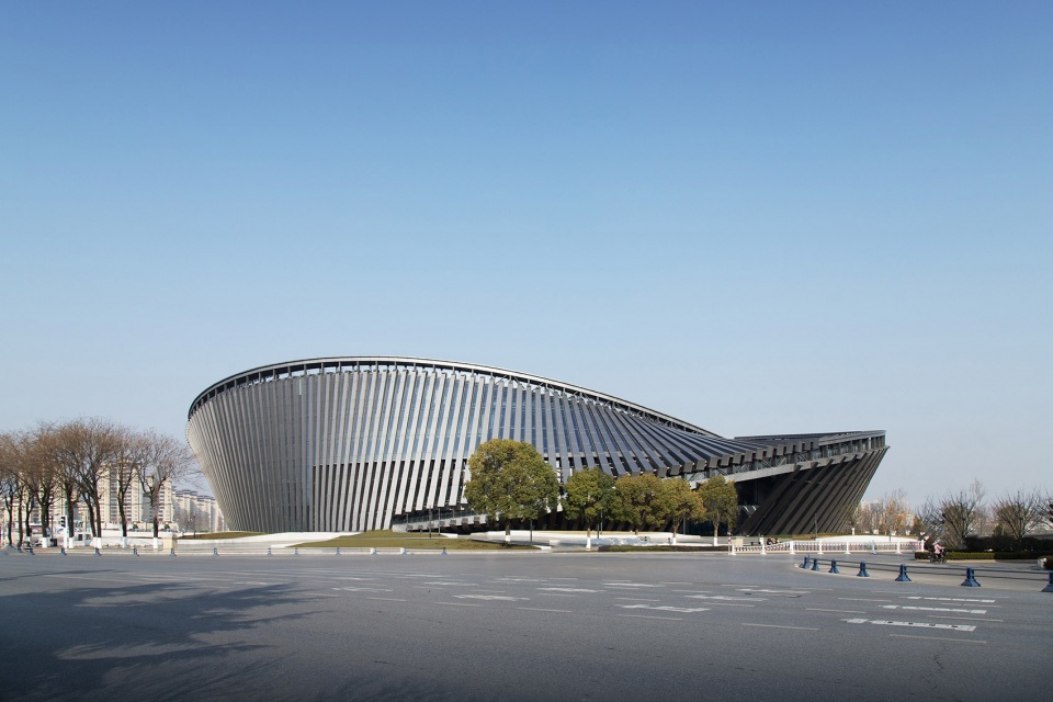 tianhan grand theater cultural center by beijing institute of achitetural design co ltd
