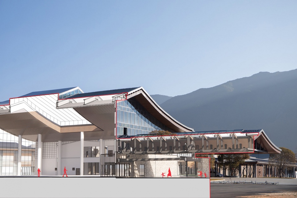 Yulong Snow Mountain Transportation Complex by THAD