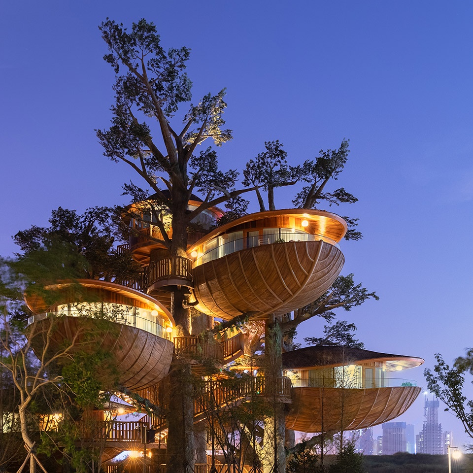 Forest Nests Treepod Project by Doarchi
