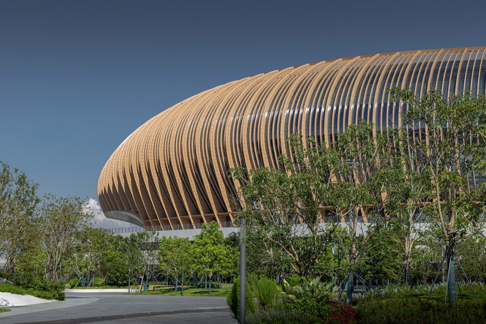 Greater Bay Area Sports Centre by Zaha Hadid Architects