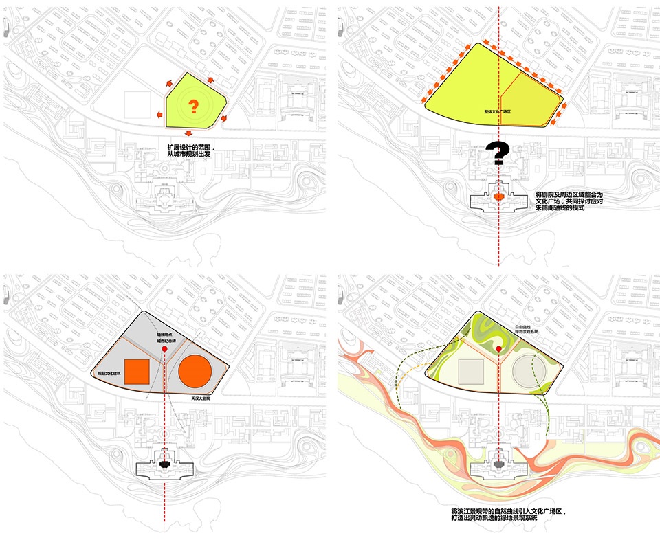 tianhan grand theater cultural center by beijing institute of achitetural design co ltd