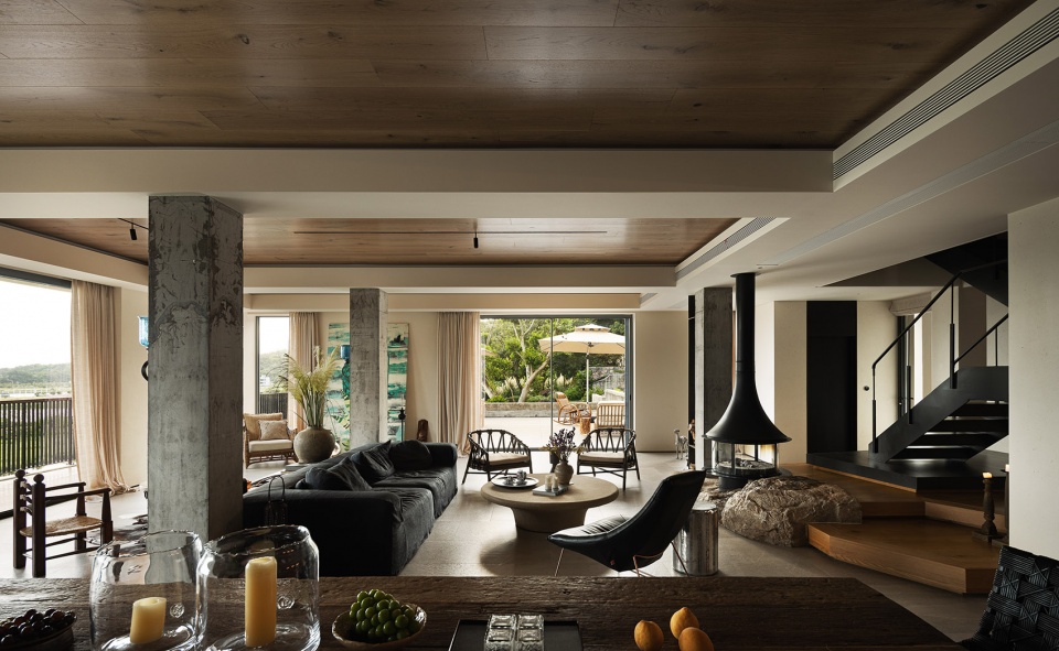 seaside retreat in dongtou by shanghai wushang interior design