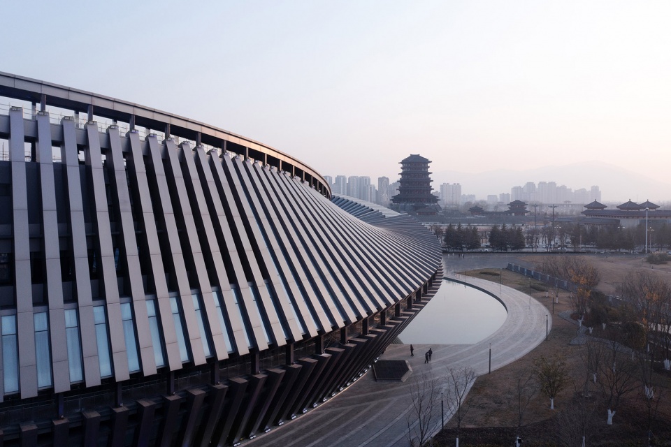 tianhan grand theater cultural center by beijing institute of achitetural design co ltd