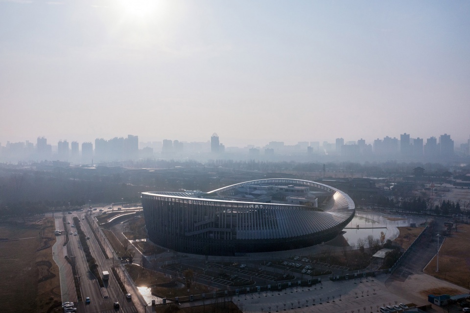 tianhan grand theater cultural center by beijing institute of achitetural design co ltd