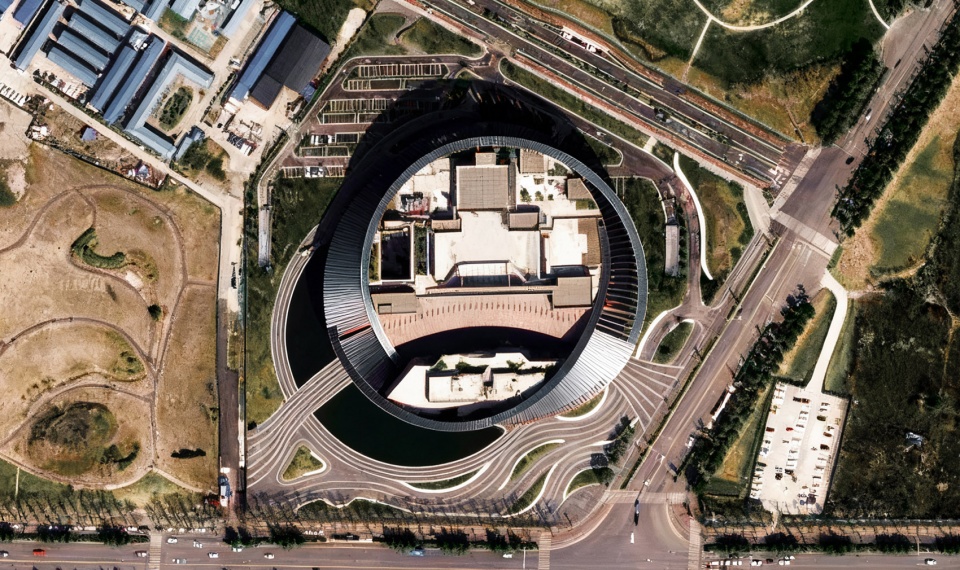 tianhan grand theater cultural center by beijing institute of achitetural design co ltd