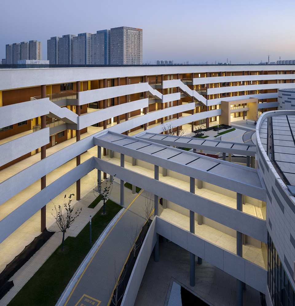 wuxi xinwu shixin experimental school by minax architects