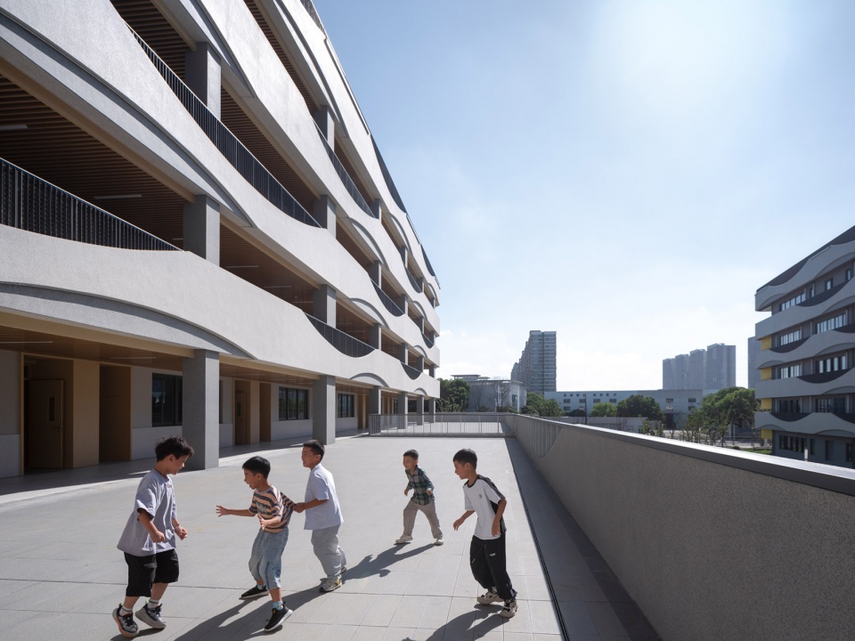 wuxi xinwu shixin experimental school by minax architects