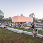 昆山城市广场地上景观建筑，江苏昆山 / 大舟建筑